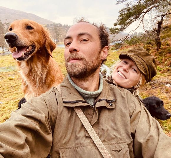 James Middleton et sa femme Alizée Thevenet sur Instagram.