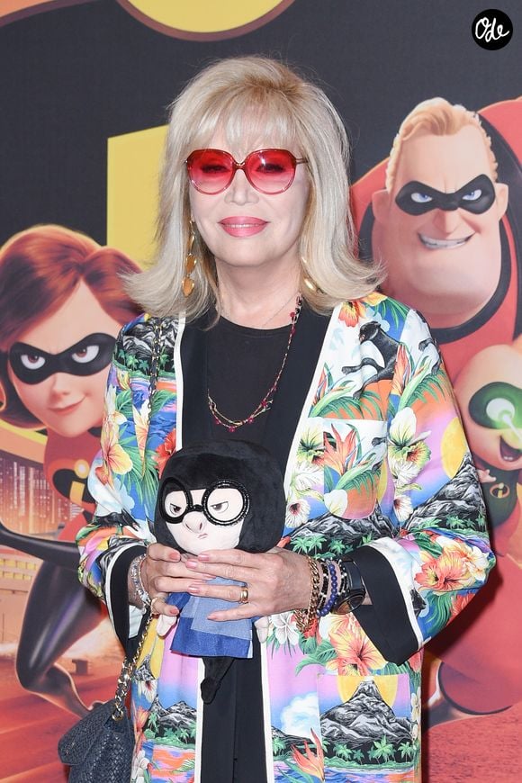 Amanda Lear - Avant-première du film "Les indestructibles 2" au cinéma le Grand Rex à Paris le 17 juin 2018. © Coadic Guirec/Bestimage