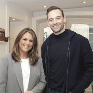 Exclusif - Valérie Benaim, Joël Dicker - Enregistrement de l'émission "Droits d'auteurs", présentée par V.Benaïm et diffusée le 15 avril sur MyCanal © Jack Tribeca / Bestimage