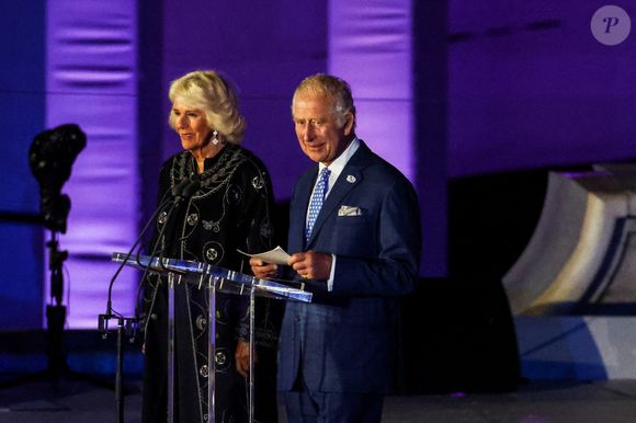 Camilla Parker Bowles, duchesse de Cornouailles, Le prince Charles, prince de Galles - Concert du jubilé de platine de la reine devant le palais de Buckingham à Londres le 4 juin 2022. Photo par  PA Photos / Bestimage
