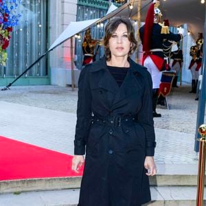 Mathilde Seigner est la nouvelle marraine de la garde Républicaine au Pavillon Dauphine, à Paris, France, le 30 mai 2024. © Olivier Borde/Bestimage
