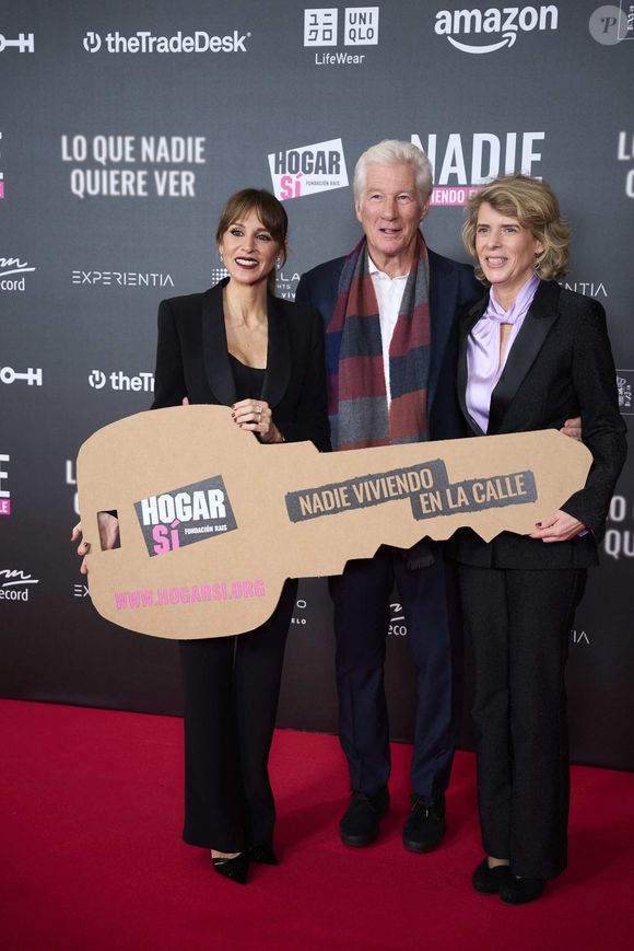 Richard Gere, Alejandra Gere assistent à la première de 'Lo que nadie quiere ver (Ce que personne ne veut voir)' au cinéma Callao le 24 novembre 2025 à Madrid, Espagne.(Credit Image : © Jack Abuin/ZUMA Press Wire)