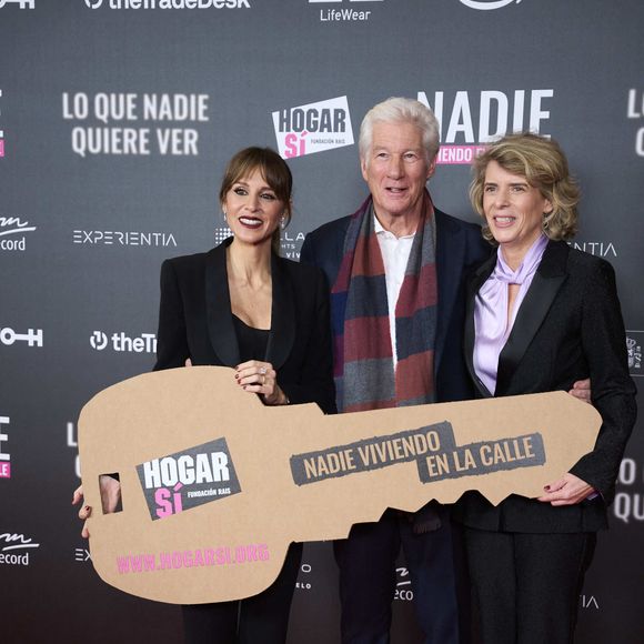 Richard Gere, Alejandra Gere assistent à la première de 'Lo que nadie quiere ver (Ce que personne ne veut voir)' au cinéma Callao le 24 novembre 2025 à Madrid, Espagne.(Credit Image : © Jack Abuin/ZUMA Press Wire)