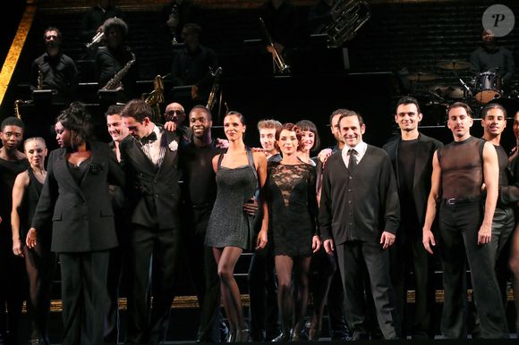 Waku Malanda, Jacques Preiss, Shy'm, Vanessa Cailhol, Pierre Samuel et la Troupe - Filage de la comédie musicale "Chicago, le Musical" au Casino de Paris le 13 Novembre 2025. © Bertrand Rindoff / Bestimage