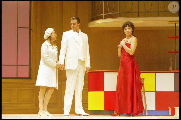 Anne-Sophie Germanaz, Lannick Gautry et Isabelle Mergault - Filage de la pièce "Croque monsieur" (archive)
©COADIC GUIREC / BESTIMAGE