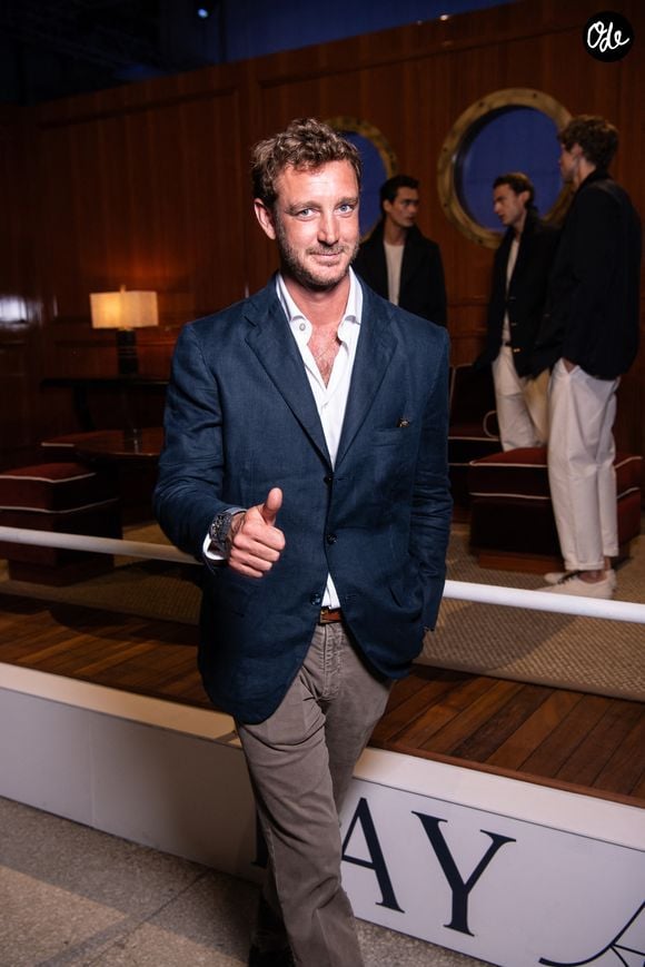 Pierre Casiraghi - Célébrités à la présentation Fay lors de la semaine de la mode masculine de Milan printemps/été 2027 le 19 juin 2026.
Crédit : SGP / BESTIMAGE