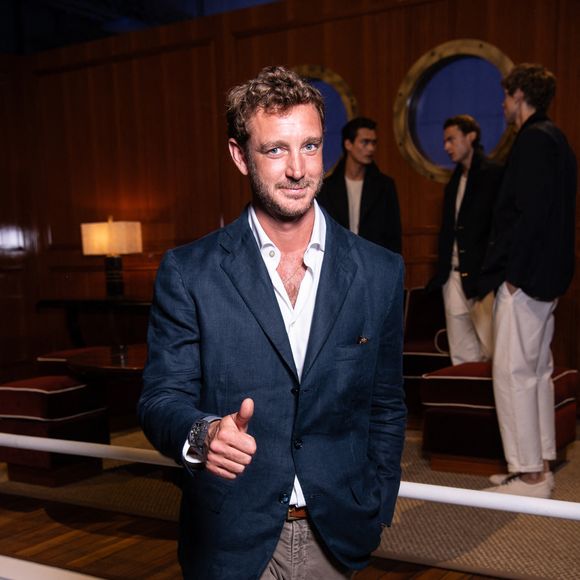 Pierre Casiraghi - Célébrités à la présentation Fay lors de la semaine de la mode masculine de Milan printemps/été 2027 le 19 juin 2026.
Crédit : SGP / BESTIMAGE