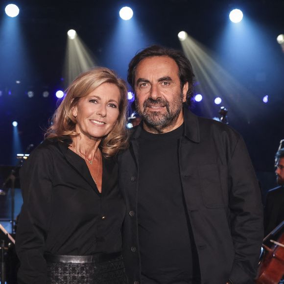 Exclusif - Claire Chazal, André Manoukian lors de l'enregistrement de l'émission "Le Grand Echiquier, Spéciale Afrique". © Jack Tribeca/Bestimage