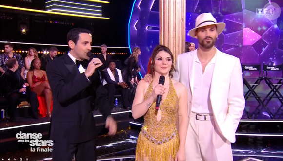 Juju Fitcats - finale de Danse avec les stars - capture d'écran TF1
