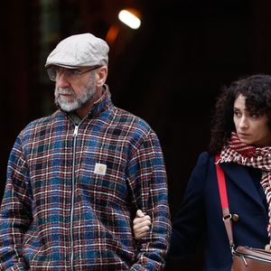 Eric Cantona et sa femme Rachida Brakni - Sorties des obsèques de Niels Arestrup à l'Église Saint-Roch à Paris. Le 10 décembre 2024
© Christophe Clovis / Bestimage