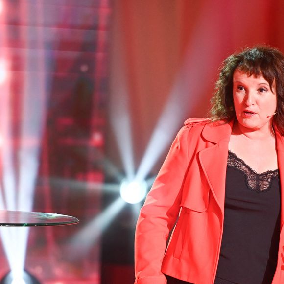 Pour ce numéro inédit de l'émission

Exclusif - Anne Roumanoff lors de l'enregistrement de l'émission Vivement dimanche au studio Rive gauche, présentée par M.Drucker, diffusée sur France 3 le 14 juin 2026, à Paris, France, le 5 mai 2026. © Guillaume Gaffiot/Bestimage