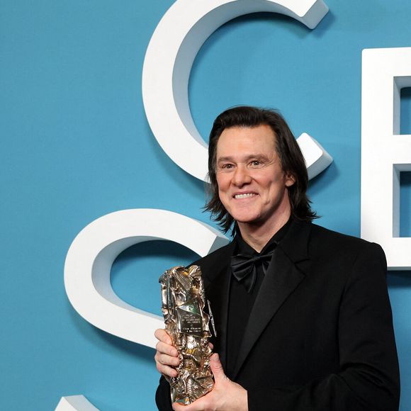 Jim Carrey (César d'Honneur pour l'ensemble de sa carrière) - Press room de la 51ème cérémonie des César, à l'Olympia. Paris, le 26 février 2026.
© Dominique Jacovides/Bestimage