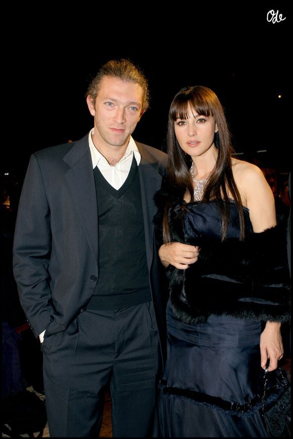 Monica Bellucci et Vincent Cassel à la soirée de cloture du 5eme festival du film international de Marrakech, le 19/11/2005. Crédit Guillaume Gaffiot / Bestimage