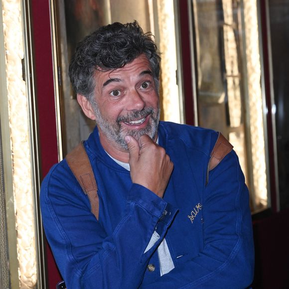 Stéphane Plaza - Générale du spectacle de "Larsène" au théâtre de la Gaîté-Montparnasse à Paris le 3 avril 2023. © Coadic Guirec/Bestimage