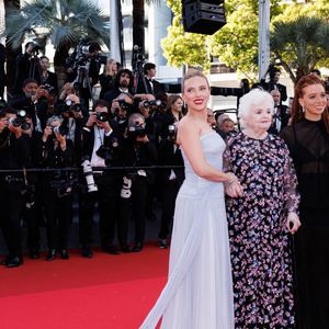 Scarlett Johansson, June Squibb, Erin Kellyman - Montée des marches du film « Vie privée » lors du 78ème Festival International du Film de Cannes, au Palais des Festivals à Cannes. Le 20 mai 2025
© Jacovides-Moreau / Bestimage