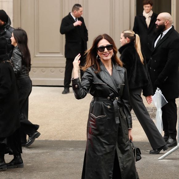 Elsa Zylberstein - Les célébrités au défilé Chanel "Collection Haute Couture Printemps/Eté 2025" lors de la Fashion Week de Paris (PFW), le 28 janvier 2025
© Christophe Clovis / Bestimage