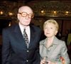 ARCHIVES - JACQUES FRANCOIS ET SA FEMME A LA SOIREE HOMMAGE A DANIELLE CATTAND A PARIS EN 2000