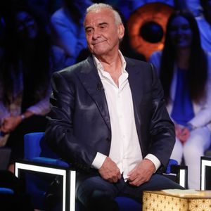 Exclusif -  Michel Fugain - Enregistrement de l'émission "La Boîte à Secrets N°19" dans les studios de la Cité du Cinéma à Saint-Denis, présentée par F.Bollaert