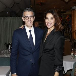 Exclusif - Laurie Cholewa et Jeremie Redler aux Jardins du Presbourg,  Paris le 6 novembre 2025.

Photo : Marc Ausset-Lacroix / Bestimage