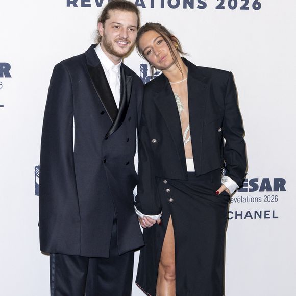 Idir Azougli et Adèle Exarchopoulos - Photocall du dîner des Révélations César 2026 à l'Elysée Montmartre à Paris, France, le 19 janvier 2026.
 
© Olivier Borde / Bestimage