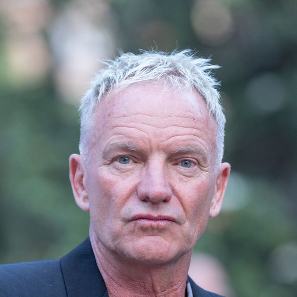 Sting - Les célébrités assistent à la cérémonie des Globo Awards à Rome, le 3 juillet 2024. 
© Matteo Nardone / PacificPressAgency / Bestimage