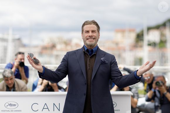 John Travolta lors du photocall Rendez-Vous With... John Travolta - Gotti au 71ème Festival International du Film de Cannes, le 15 mai 2018.
© Borde / Jacovides / Moreau / Bestimage