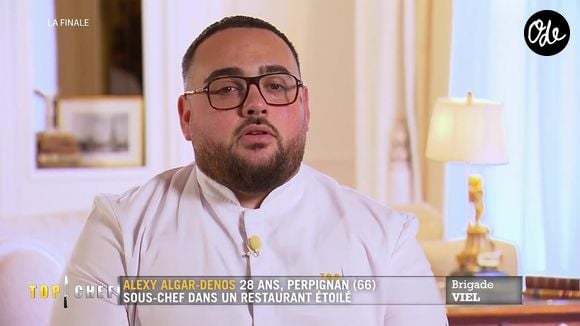 Alexy, finaliste de "Top Chef", s'est incliné face à la gagnante Viviana.
