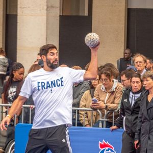 Nikola Karabatic - Personnalités lors de l'animation handball à la fête des sports 2025 à Paris le 14 septembre 2025.

© Theo Castillon / Bestimage