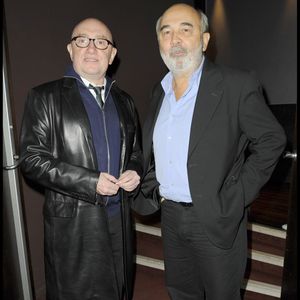 Michel Blanc et Gérard Jugnot à l'Élysée Biarrtiz à Paris.

Photo : Coadic Guirac / Bestimage