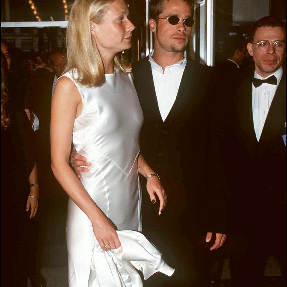 Brad Pitt et Gwyneth Paltrow à la Première du film "Legends of the Fall"- 1995 à Londres (ALPHA AGENCY / BESTIMAGE).
