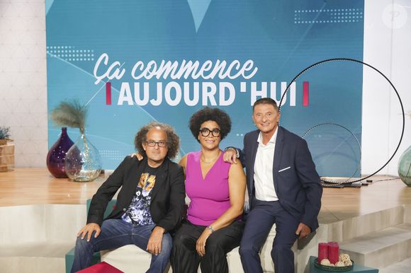 Exclusif - Laurent Karila, Amina Yamgnane, Marc Geiger - - La nouvelle saison de l'émission "ça commence aujourd'hui" sur France 2.

Paris le 1er septembre 2023.

© Jack Tribeca / Bestimage