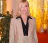 Emmanuelle Béart, marraine de l’événement - Le Comité du Faubourg Saint-Honoré dévoile les décorations et illuminations de Noël de ses rues à l’occasion de son emblématique "Winter Time" réunissant ses Maisons membres, les élus locaux et l’ensemble des riverains autour d’une soirée magique et d’une cause noble. A Paris, mardi 26 novembre 2024. (Christophe Aubert via Bestimage).