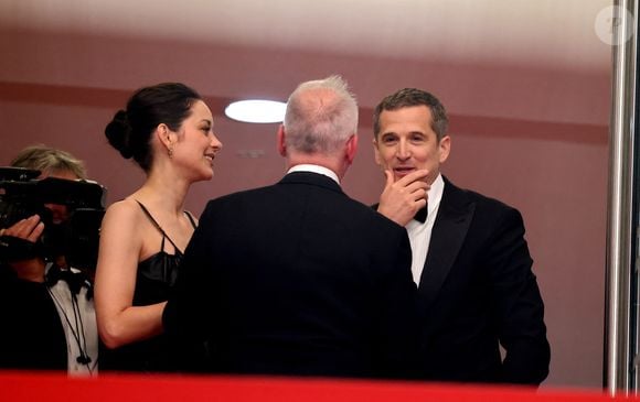 Thierry Frémaux, Marion Cotillard et Guillaume Canet - Descente des marches du film " Karma " lors du 79ème Festival International du Film de Cannes, le 15 mai 2026. © Jacovides-Moreau / Bestimage

Descente des marches du film " Karma " lors du 79ème Festival International du Film de Cannes le 15 mai 2026.