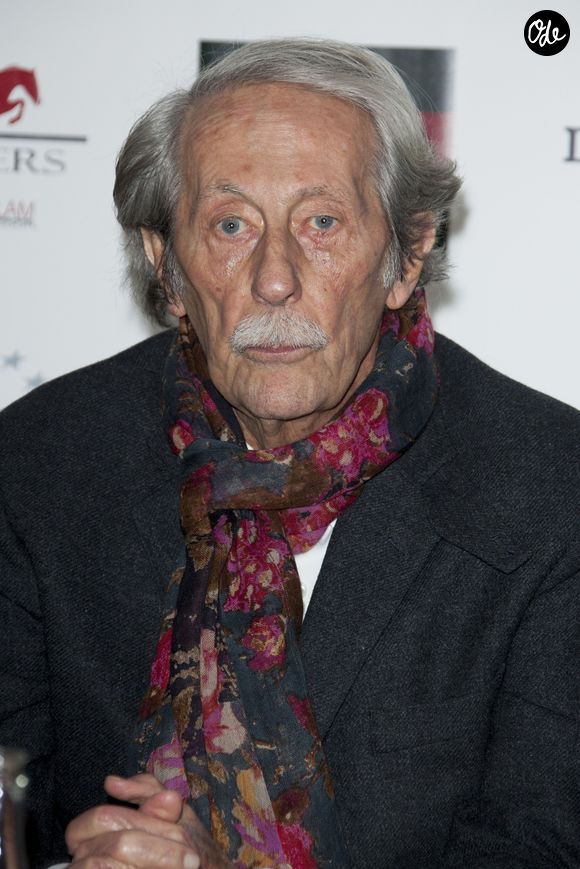 Jean Rochefort - Conférence de presse des Gucci Masters 2013 aux Salons France-Amériques à Paris. Le 18 novembre 2013 @JLPPA / Bestimage
