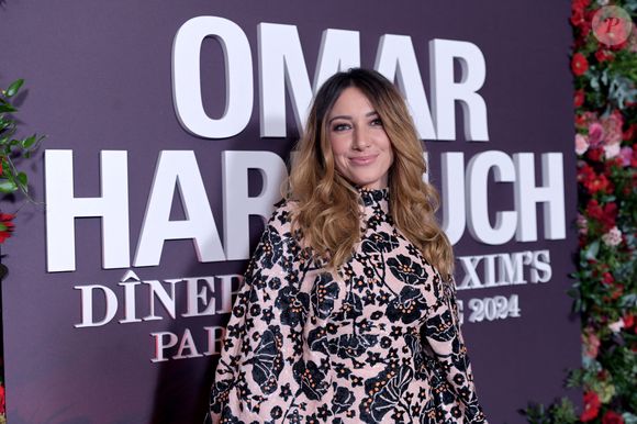 Delphine Wespiser au photocall de la soirée Omar Harfouch "Dîner chez Maxim's" à Paris le 9 octobre 2024.

Photo : Rachid Bellak / Bestimage