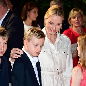 Le prince Jacques de Monaco, marquis des Baux, La princesse Gabriella de Monaco, comtesse de Carladès lors de l’inauguration  d’un quartier dédié à la principauté à Europa-Park à Rust en Allemagne le 29 juin 2026. © Romain Doucelin / Bestimage