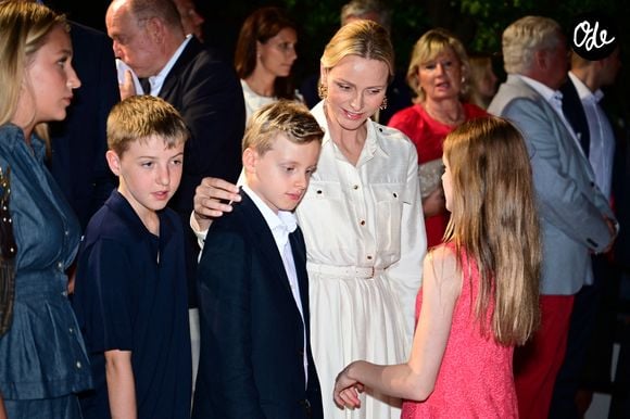 Le prince Jacques de Monaco, marquis des Baux, La princesse Gabriella de Monaco, comtesse de Carladès lors de l’inauguration  d’un quartier dédié à la principauté à Europa-Park à Rust en Allemagne le 29 juin 2026. © Romain Doucelin / Bestimage