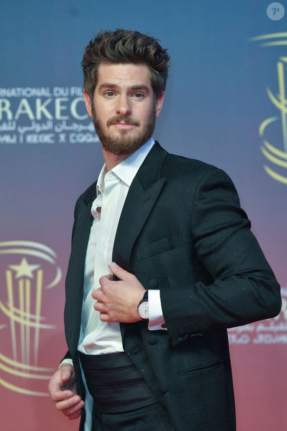 Andrew Garfield au tapis rouge de clôture du 21ème Festival International du Film de Marrakech à Marrakech, Maroc, le 07 décembre 2024. Photo by Aurore Marechal/ABACAPRESS.COM