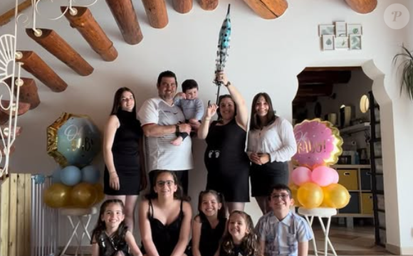La famille de Laetitia et Benjamin Servières