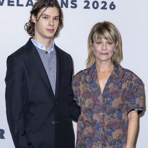 Paul Kircher, Marina Foïs - Photocall du dîner des Révélations César 2026 à l'Elysée Montmartre à Paris, France, le 19 janvier 2026.
 
© Olivier Borde / Bestimage
