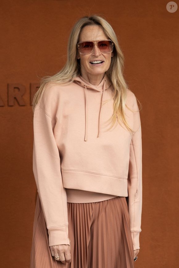 Estelle Lefébure au village lors des Internationaux de France de Tennis de Roland Garros 2025, à Paris, France, le 5 Juin 2025. © Jacovides-Moreau/Bestimage