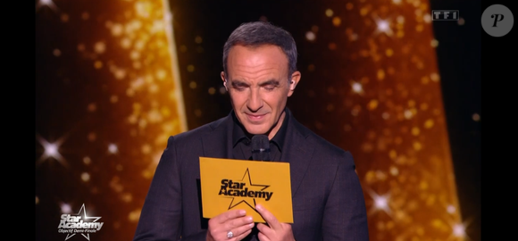 Nikos Aliagas lors du prime de la "Star Academy" le 17 janvier 2026 sur TF1.