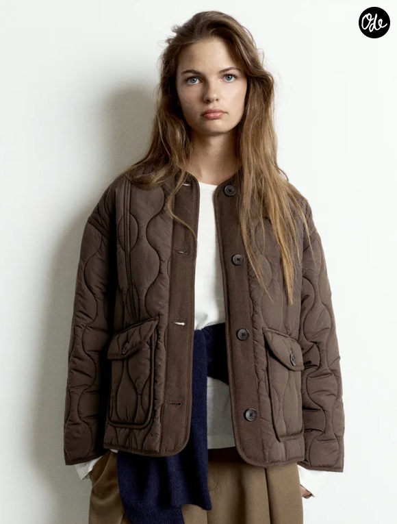 Veste matelassée poches