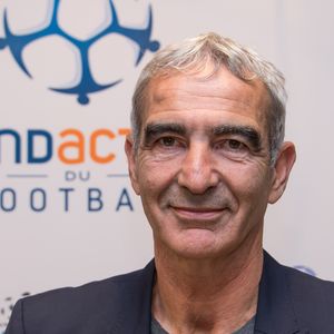 Raymond Domenech n'est donc plus célibataire ! 
Raymond Domenech lors de la conférence de lancement de la Fondation du football au siège de la Fédération Française de Football à Paris, le 2 octobre 2014.
©LIONEL URMAN  / BESTIMAGE