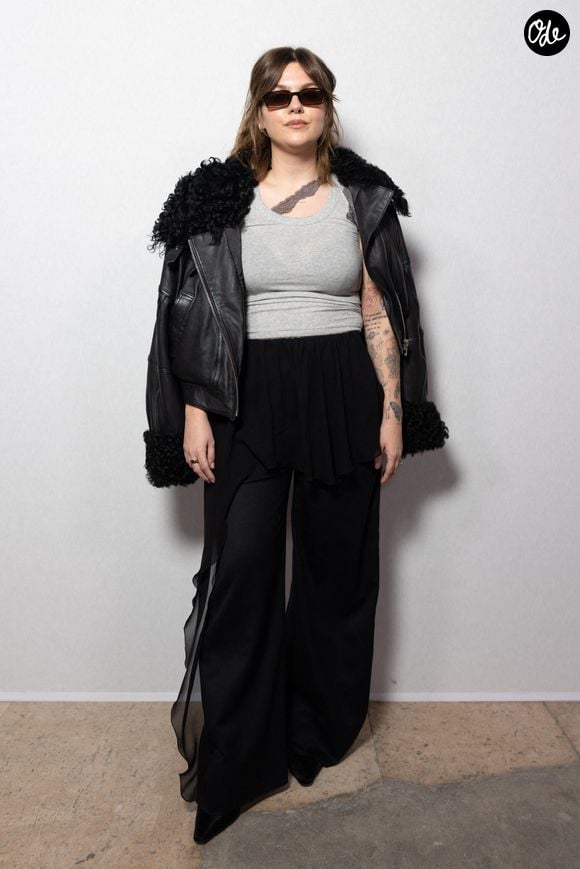 Louane Emera au photocall du défilé Vaillant Collection Femme Prêt-à-Porter Automne/Hiver 2026-2027 lors de la Fashion Week de Paris (PFW) au palais de Tokyo, à Paris, France, le 6 mars 2026. © Julien Sarkissian/Bestimage