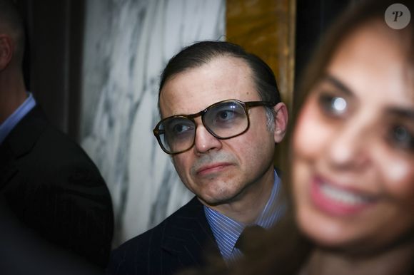 Bertrand Burgalat - Hélène in Paris présente son nouvel album à l'Hôtel de Crillon, A Rosewood Hotel à Paris le 4 février 2025. © Jack Tribeca / Bestimage