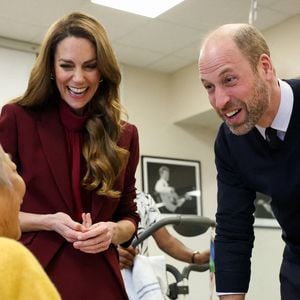 Le prince William, prince de Galles et Catherine Kate Middleton, princesse de Galles visitent l'hôpital Charing Cross à Londres le 8 janvier 2026. Photo par Isabel Infantes / Pool / Julien Burton / Bestimage