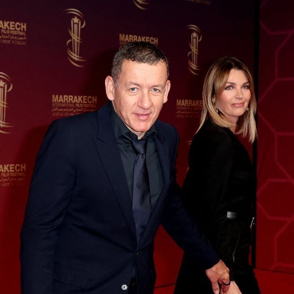 Dany Boon et sa compagne Clara Vello - Tapis rouge dans le cadre de la 22ème édition du Festival International du Film de Marrakech le 2 décembre 2025. © Dominique Jacovides/Bestimage
