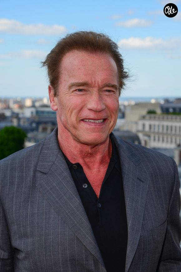 Arnold Schwarzenegger - Photocall du film "Terminator Genisys" à Paris le 19 juin 2015.
Agence / Bestimage