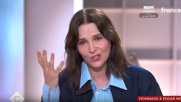 "Pour moi, c'est le plus grand" : Juliette Binoche perd ses moyens, son "héros" vient de partir